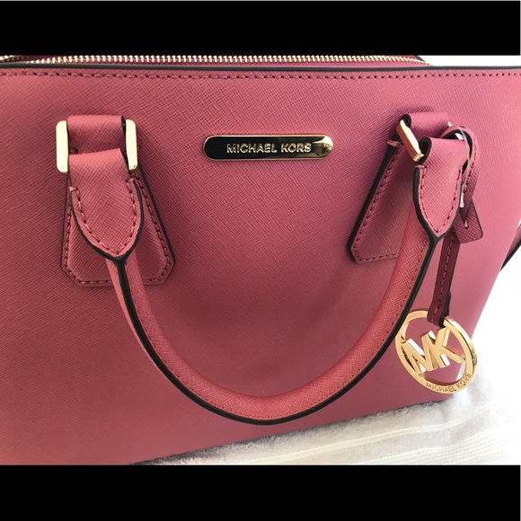 🌸 Michael Kors large satchel purse 🌸 - Picture 6 of 8